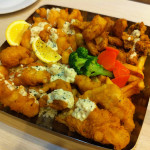 Giant Fried Platter at The Manhantten Fish Market